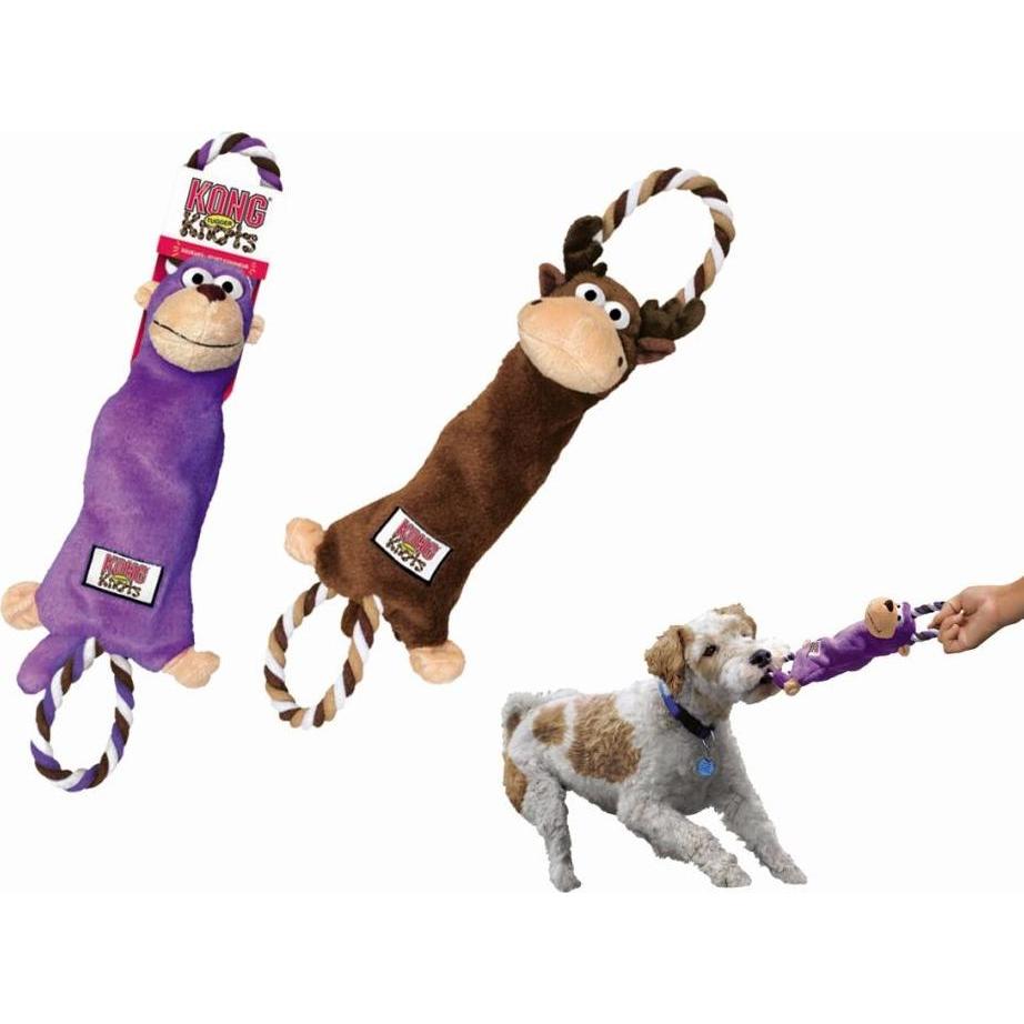 Thumbnail - KONG Knots Tugger Elch, Hundespielzeug