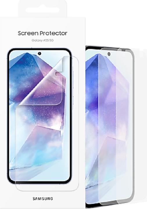 Image du produit Samsung EF-UA556CTE Protection Film for Galaxy A55 5G Transparent (Damaged Package) (Samsung Galaxy A55)