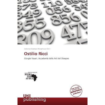 Ostilio Ricci, Fachbücher