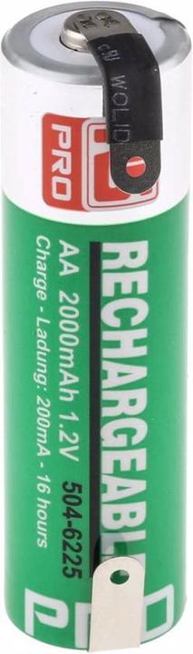 Produktbild RS PRO NiMH AA 1,2V (1 Stk., AA, 2000 mAh)