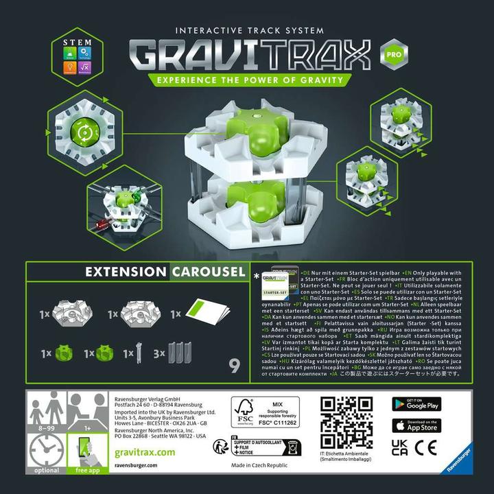 Immagine prodotto Ravensburger GraviTrax Carosello PRO