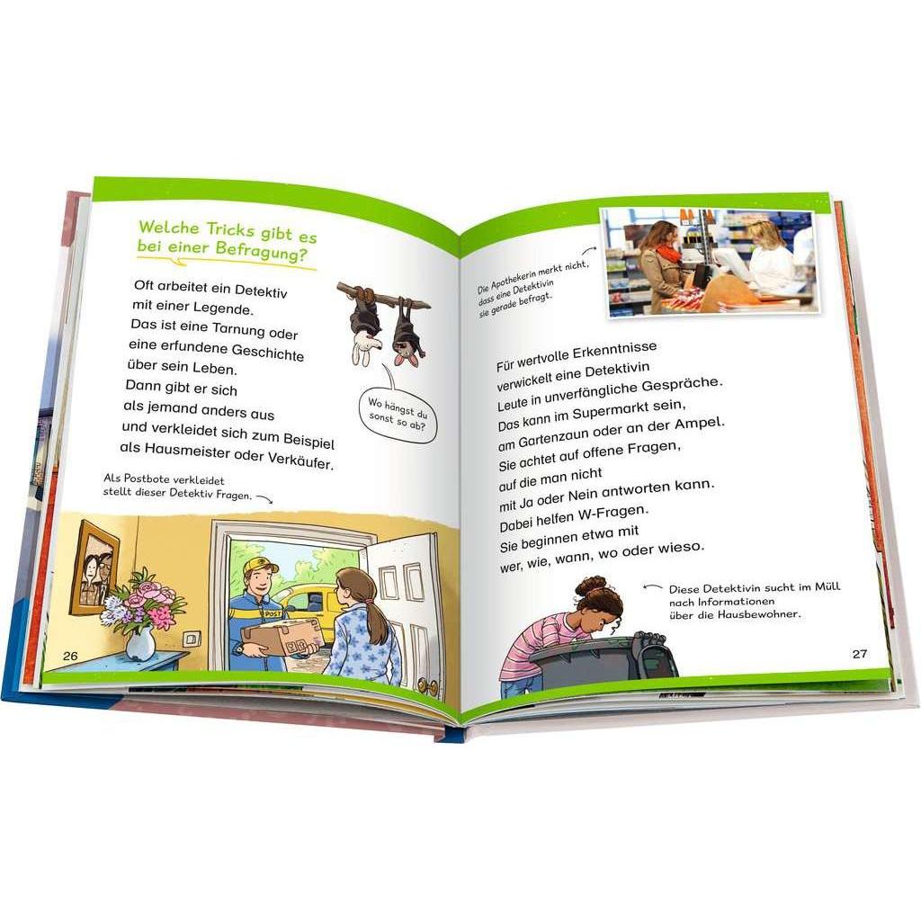 Thumbnail - Wieso? Weshalb? Warum? Erstleser, Band 11: Detektive, Kinderbücher von Sandra Noa, Daniel Sohr