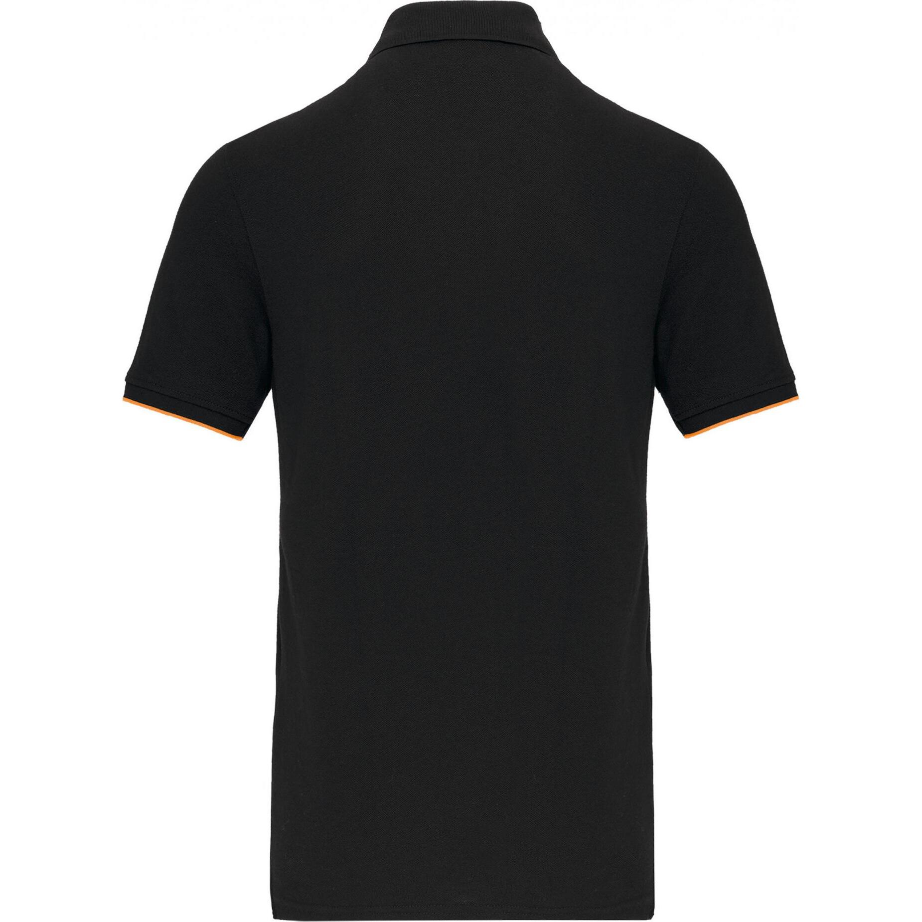 Thumbnail - Kariban, Herren, Shirt, DayToDay, Orange, Schwarz, (XXL)