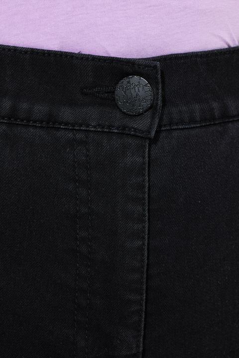 Immagine prodotto Ulla Popken Mom jeans in comodo tessuto elasticizzato con taglio a cinque tasche e cintura comoda (54)