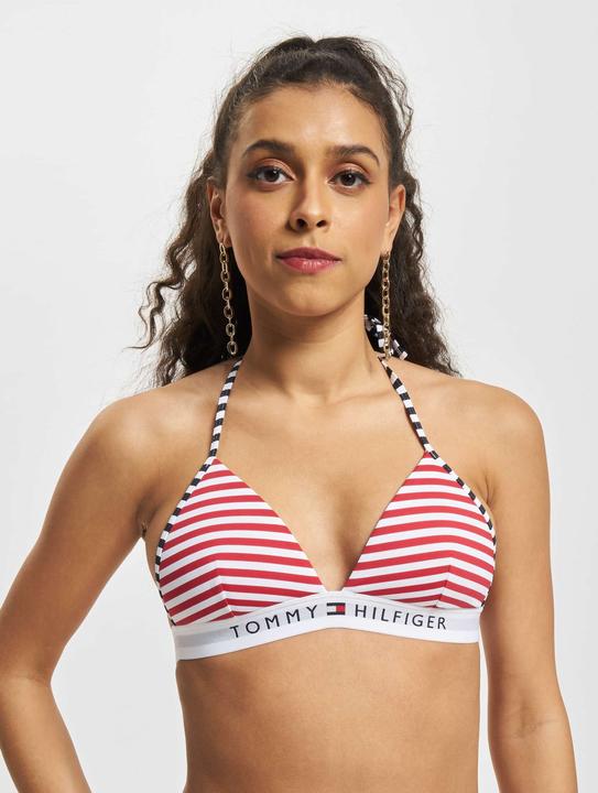 Produktbild Tommy Hilfiger Triangle Fixed Foam Print Bikini Oberteil - 83321 (XS)