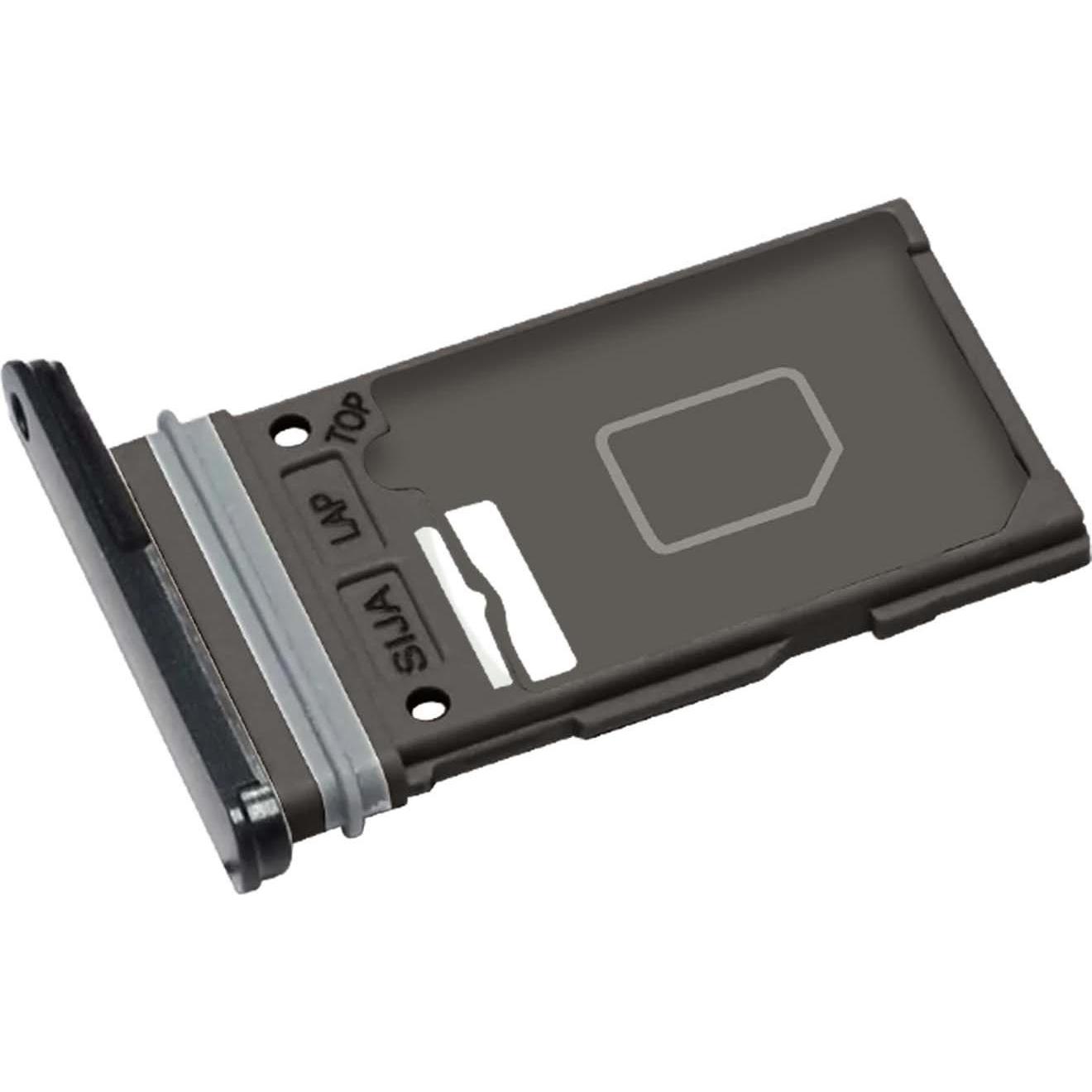 Thumbnail - Clappio Ersatz SIM-Halter (SIM-Halterung, Galaxy S22), Mobilgerät Ersatzteile, Schwarz