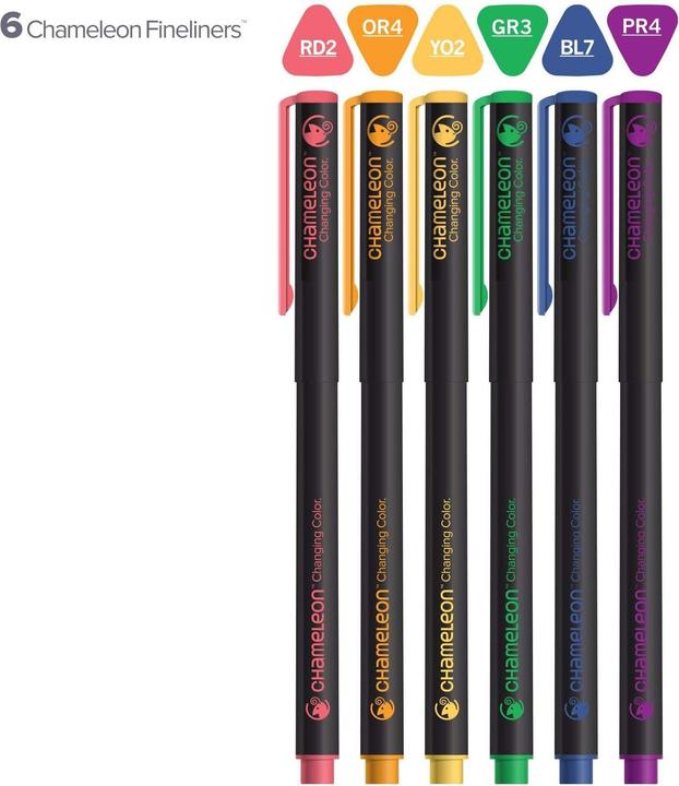 Produktbild Chameleon Fineliner Set (Indigo, 6 x)