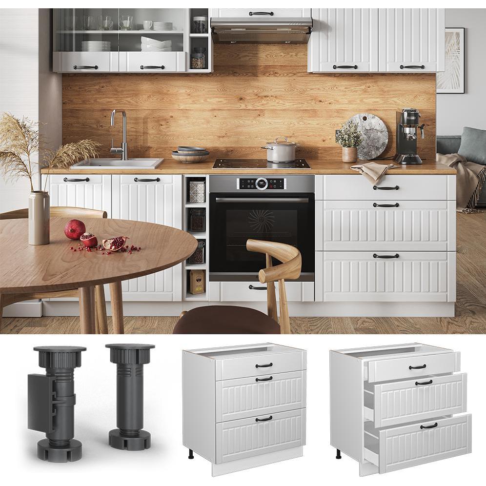 Thumbnail - Vicco, Regal, Küchenunterschrank Fame-Line (80 x 51.5 x 81.5 cm)