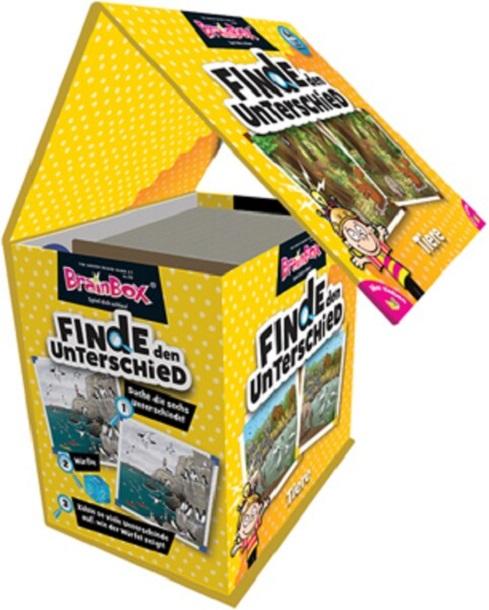 Actual product image Brainbox Find the difference - Animals (German)