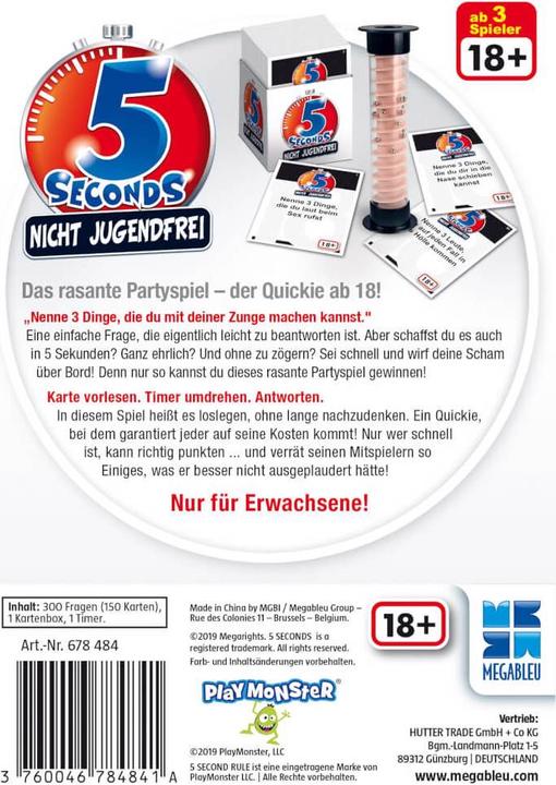 Produktbild 5 Seconds (Deutsch)