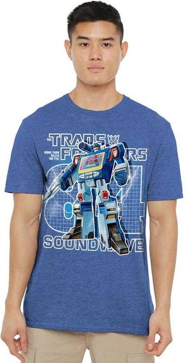 Produktbild Transformers Generations Retro Decepticon TShirt (L)