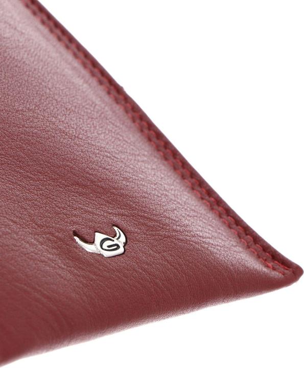 Actual product image Golden Head Polo key case RFID leather 8 cm