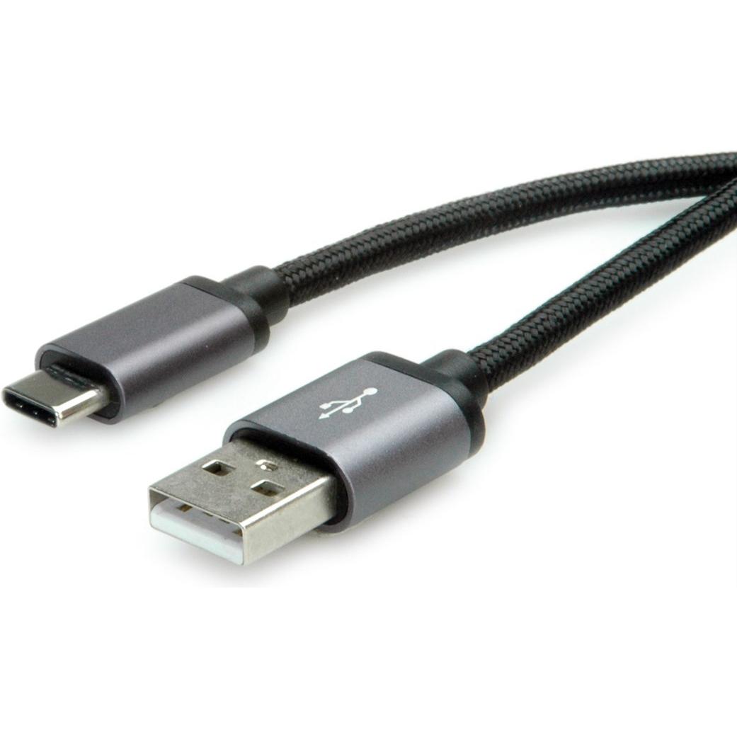 Roline Cavo Usb C 2.0 (1.80 M, Usb 2.0), Cavo Usb