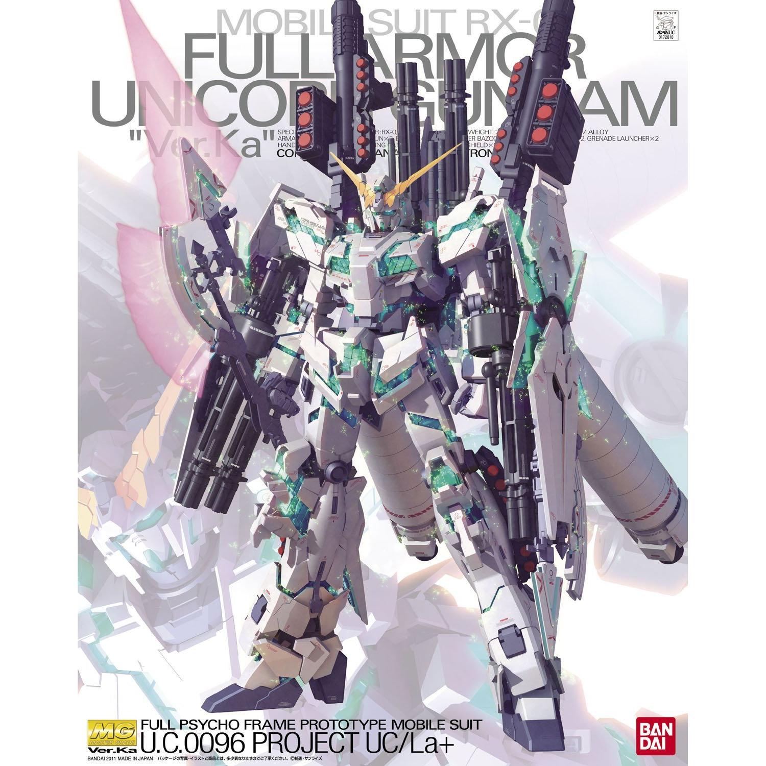 Thumbnail - Bandai High Grade Full Armor Unicorn Gundam Destroy Mode 1:144 Model Kit