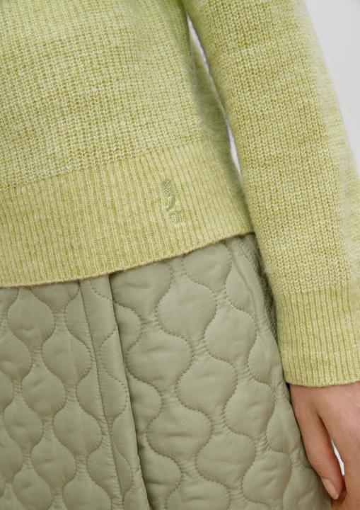 Actual product image Comma Strickpullover Strickpullover aus Wollmix (38)