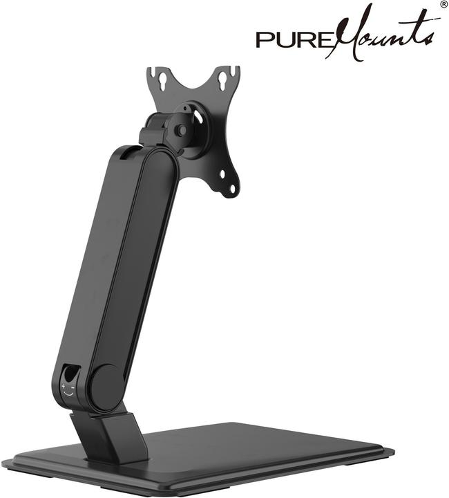 Image du produit PureMounts Tischhalterung PM-OFFICE-ST-20 bis 8 kg – Schwarz (Tables, 32", 8 kg)
