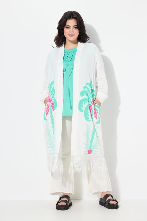 Produktbild Angel of Style Kimono, Musselin, Palmen-Print (42)
