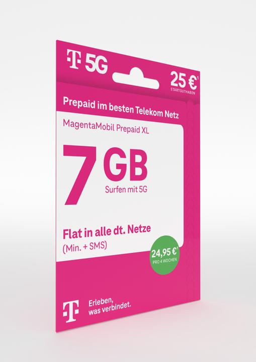 Actual product image Telekom Magenta Mobil Prepaid XL
