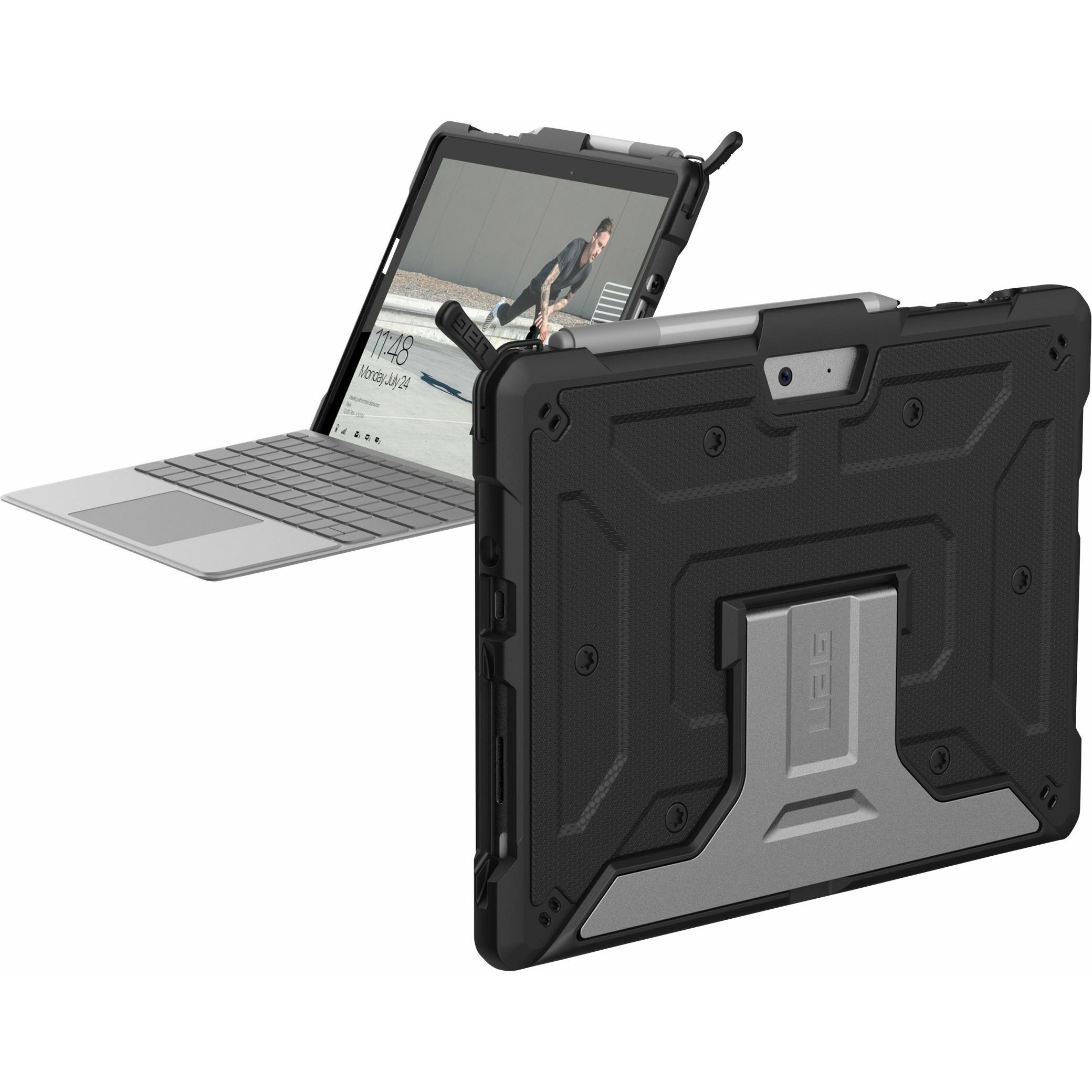 Uag Custodia Metropolis Per Microsoft Surface Go (Microsoft Surface Go, Microsoft Surface Go 2), Cover Tablet, Nero
