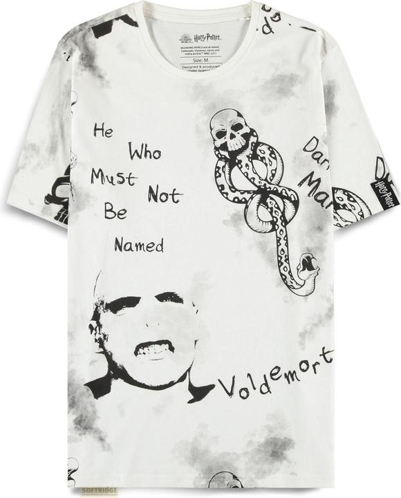 Actual product image Harry Potter: Wizards Unite White AOP Men's Short Sleeved Tshirt (M)