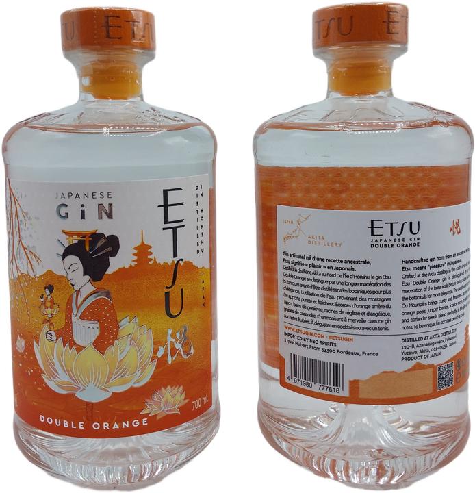 Produktbild Etsu Double Orange Gin (1 x 70 cl)