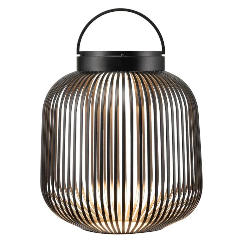 Blomus, Lantaarns, Mobile Led-Leuchte Lito Led M 30, 5 X 27, 5 Cm Indoor Und Outdoor Schwarz