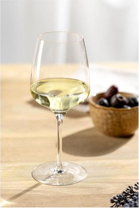 Produktbild Leonardo Weissweinglas Cesti 280 ml, 6 Stück, Schwarz/Transparent (28 cl, 6 Gläser, Weissweingläser)