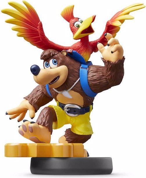 Actual product image Nintendo amiibo Super Smash Bros - Banjo Kazooie (3DS XL, Wii U, 3DS, Switch)