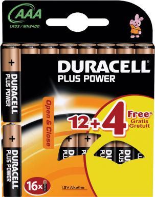 Actual product image Duracell Plus (16 pcs., AAA)