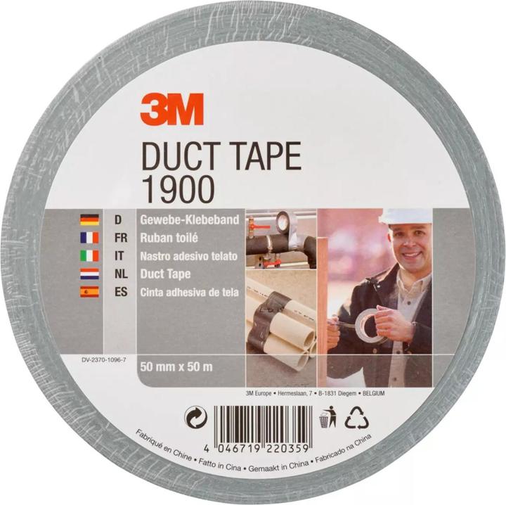 Pattex Gewebeklebeband Power Tape Sil (50 mm)