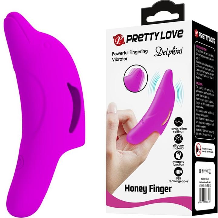 Immagine prodotto Pretty Love Delphini Potente Stimolatore Di Diteggiature Viola