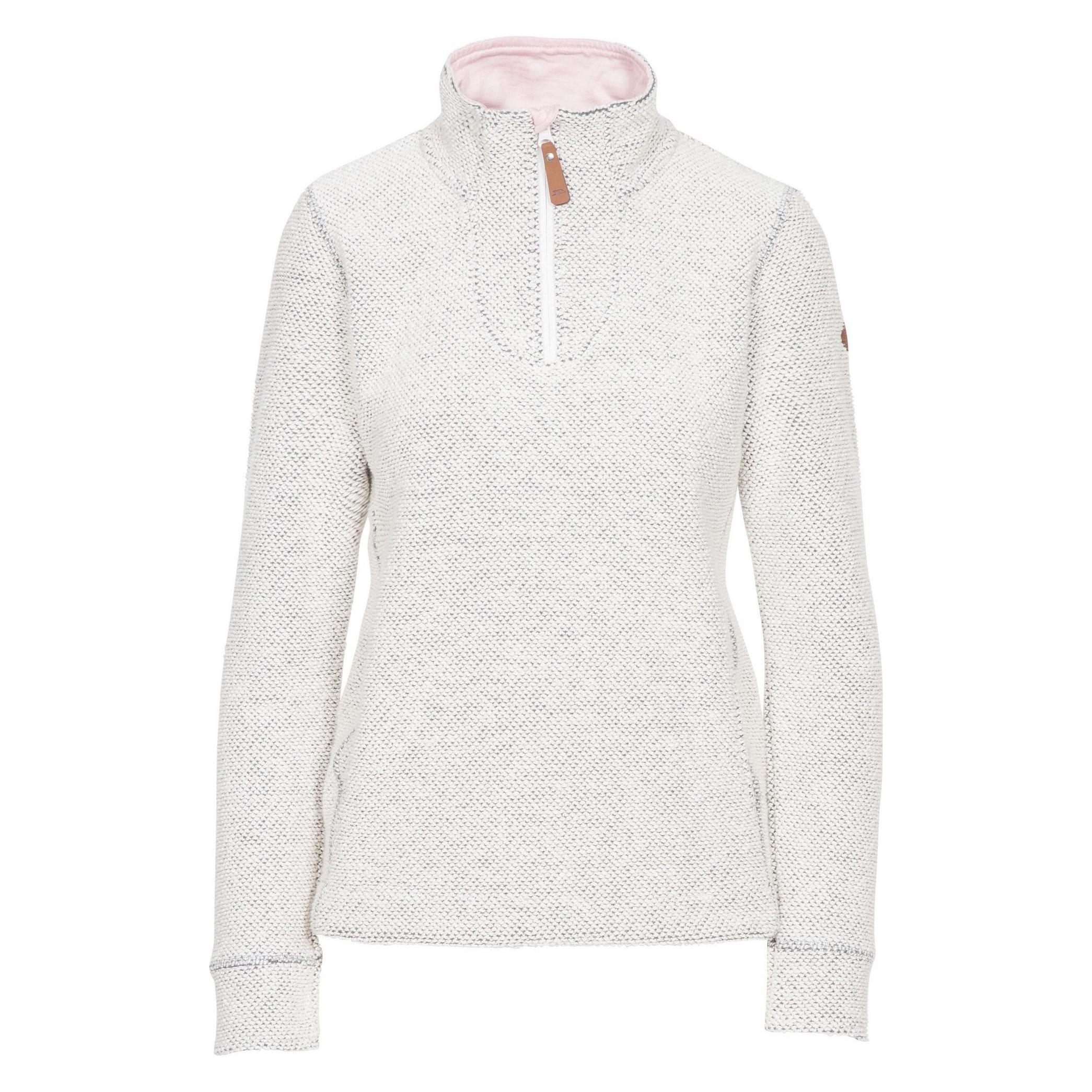Trespass, Damen, Pullover, Ronette Fleece, Weiss, (L)
