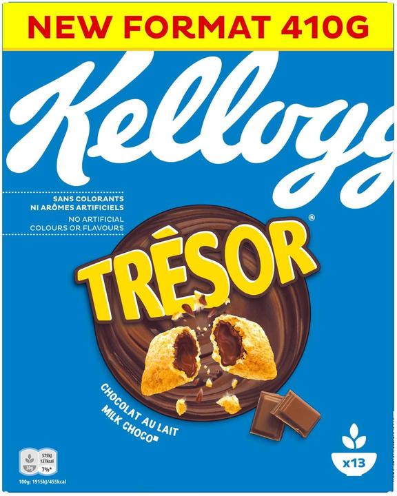Actual product image Kellogg's Cereals Mmmh...Tresor Milk Choco 410 g (410 g)