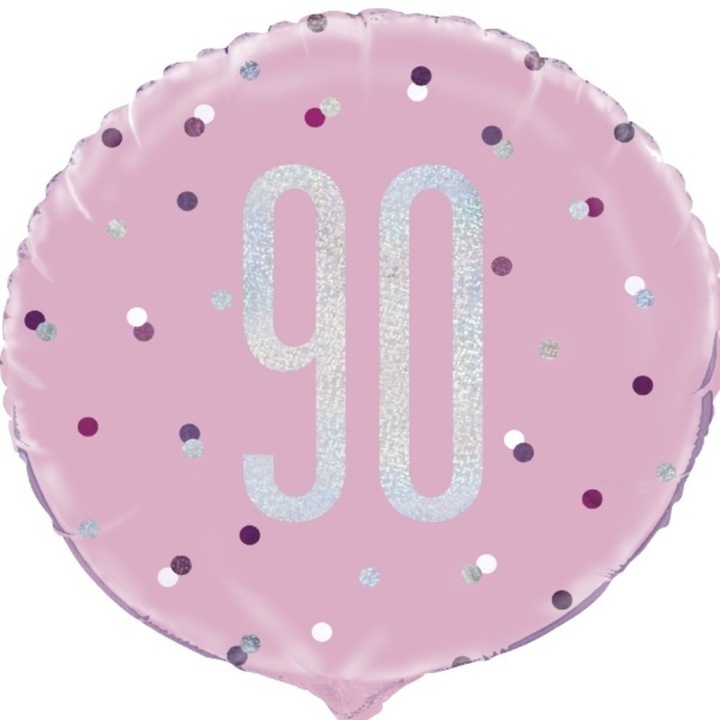 Immagine prodotto Unique Party Palloncini in foil prismatici con glitter