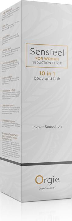Image du produit Orgie Sensfeel for Woman Élixir de séduction aux phéromones 10 en 1 100 ml (Brume corporelle, 100 ml)