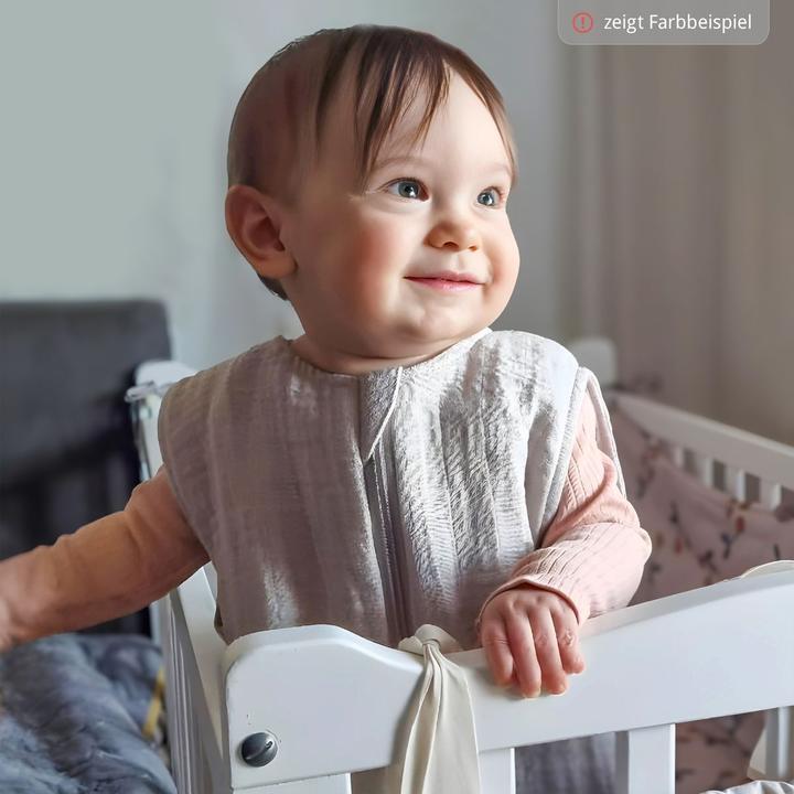 Produktbild Makian Schlafsäcke Musselin-Schlafsack - Mint - Gr. 60 cm (90 cm, 1.0 TOG, Sommer)