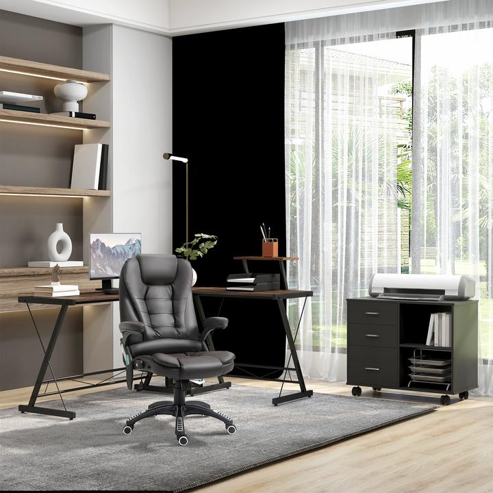 Image du produit Homcom Bureau d'angle (155 x 115 x 91.50 cm)