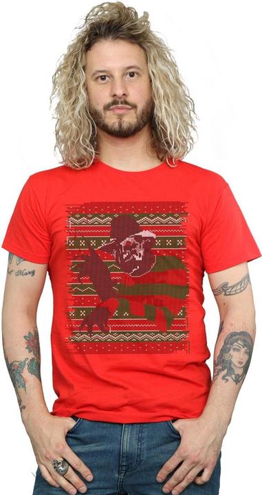 Produktbild Absolute Cult Christmas Fair Isle TShirt (M)