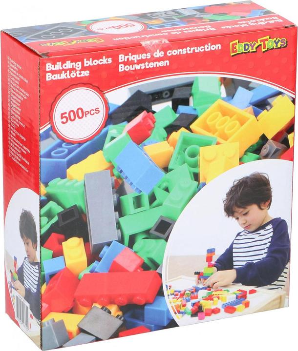 Actual product image Eddy Toys set of blocks 500 pcs.