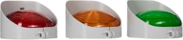 Produktbild RS PRO LED LED Ampel Signalleuchte 3-stufig Linse Gelb, Grün, Rot LED Orange, Grün, Rot + Dauer 342m