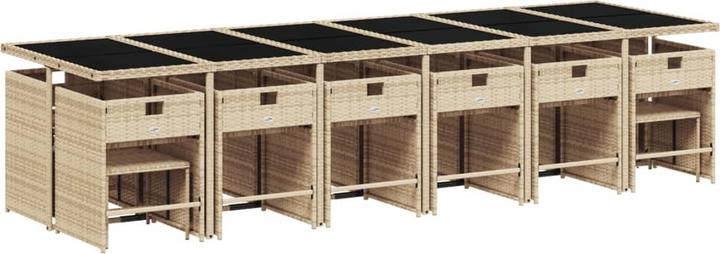 Produktbild vidaXL Garten Essgruppe