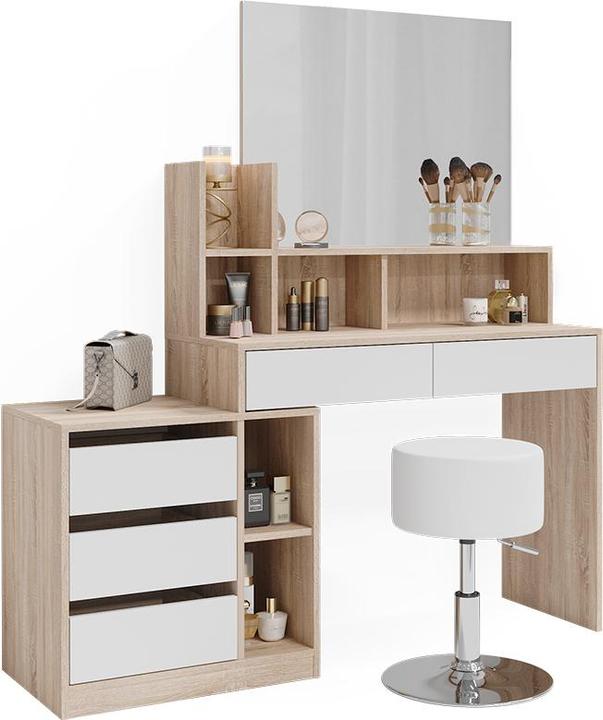 Image du produit Vicco Anja mit Hocker (139.80 x 40 x 115 cm)
