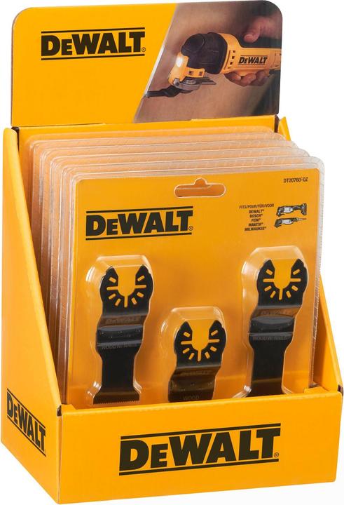 Actual product image DeWalt Multitool Sägeblätter