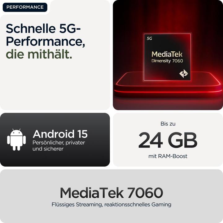 Produktbild Motorola Moto G56 (256 GB, Black Oyster, 6.72", Dual SIM, 5G)