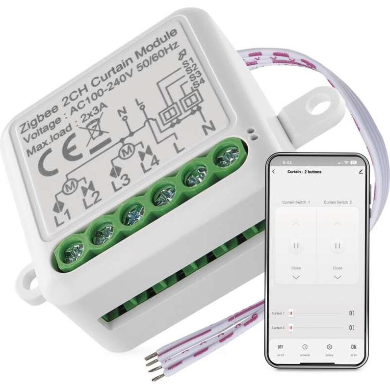 Emos, Zubehör Gebäudesicherheit, GoSmart Motormodul IP-2121CZ, ZigBee, 1-Kanal