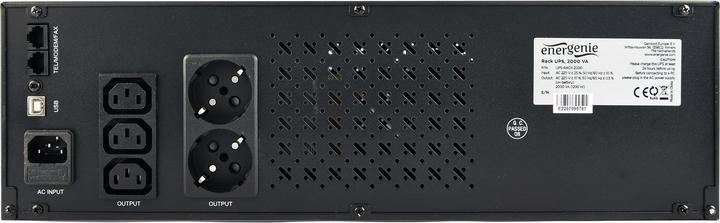 Produktbild Energenie UPS-RACK-1200 Rack 1200VA UPS (1200 VA, 720 W, Line-Interaktiv USV)
