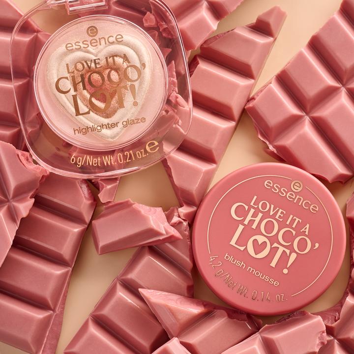 Image du produit essence Love it a choco'lot (1, Heartbeats & Choco Treats (Baisers au cœur et au chocolat), Highlighter, 6 g)