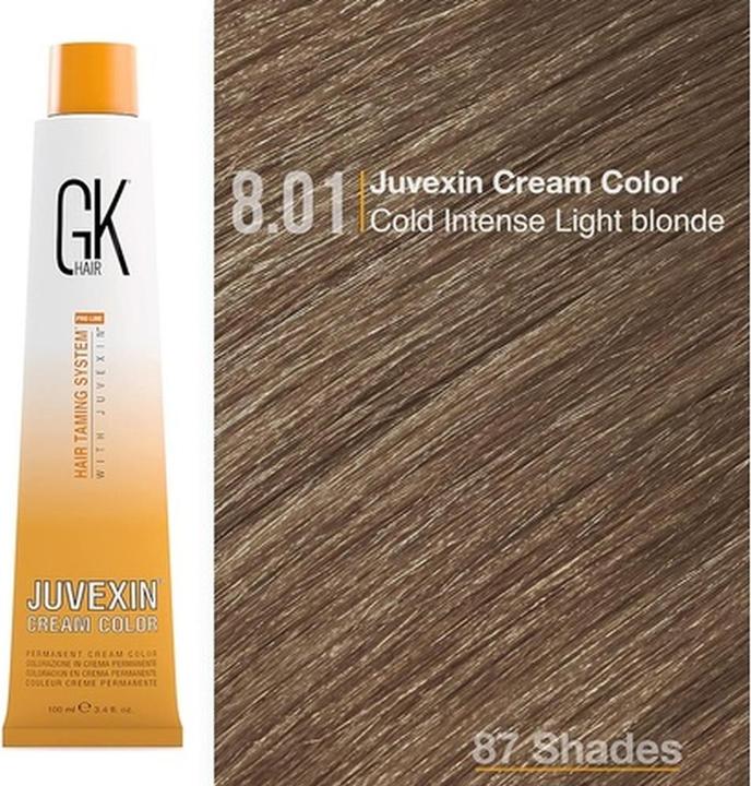 Actual product image Gk Hair Juvexin (Cold Intense Light Blonde)