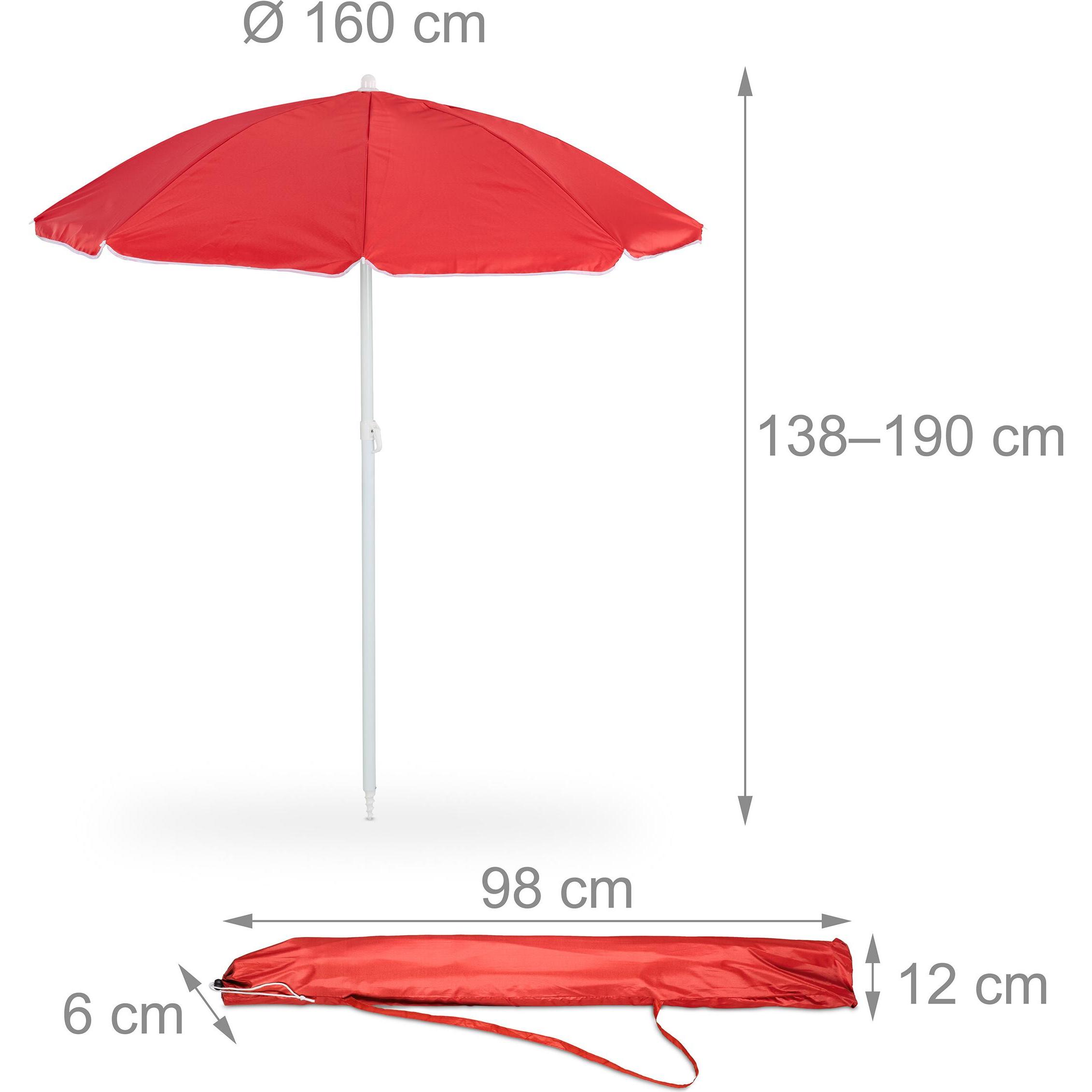 Thumbnail - Relaxdays, Sonnenschirm, Sonnenschirm (1.60 m)