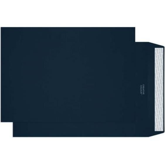 Blanke, Briefumschlag, Briefumschläge C4 120g/qm haftklebend VE=100 Stück royalblau (C4, 100 x)